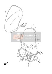 9461103H00, Windscreen,Low, Suzuki, 0